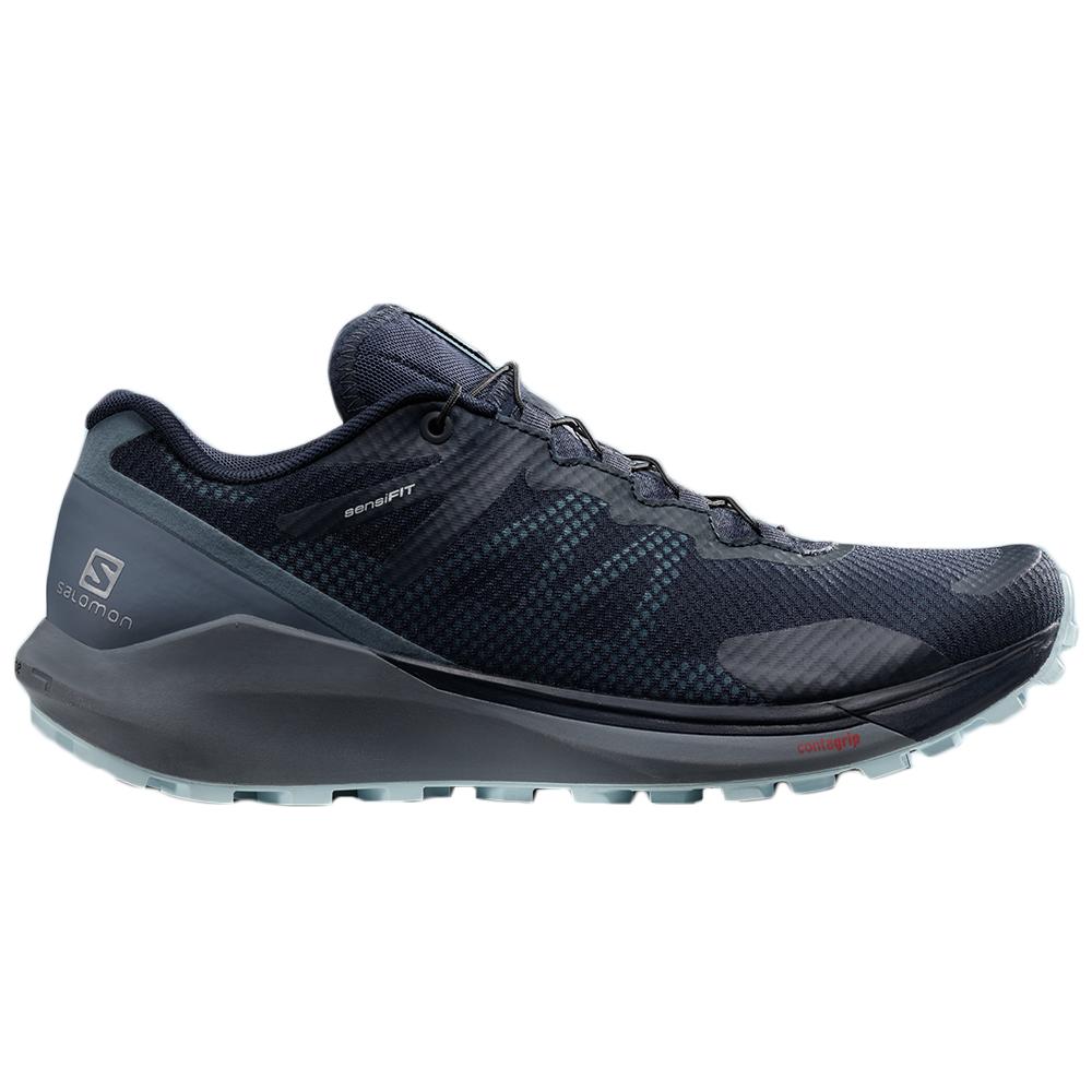 Salomon Singapore Womens Road Running Shoes - SENSE RIDE 3 W Navy | 84613-BYRO